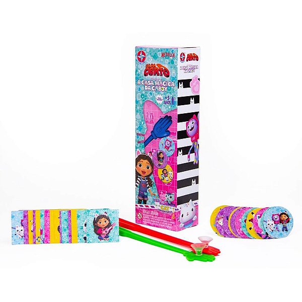 Jogo diverso tapa certo-a casa mag da gabby - estrela (unidade)