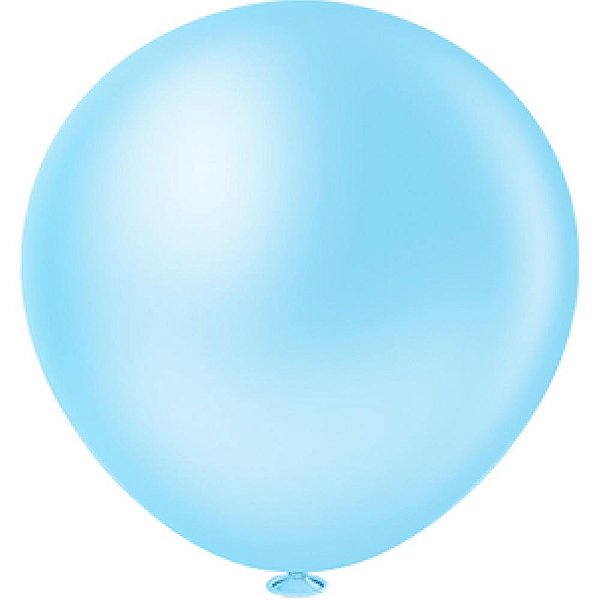 Balao gigante fat ball azul claro - riberball (unidade)