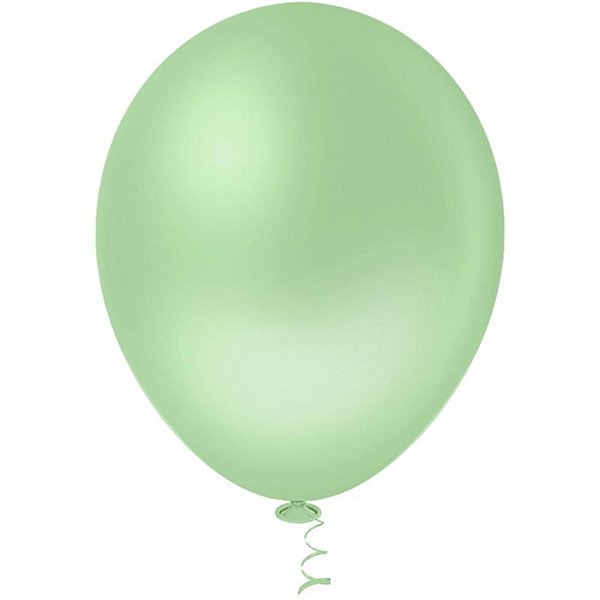 Balao 16 liso verde eucalipto - riberball (pct.c/12)