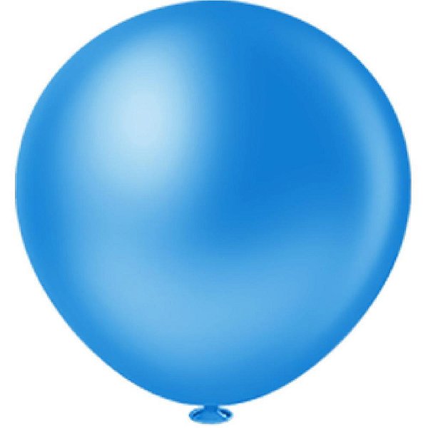 Balao gigante fat ball azul - riberball (unidade)