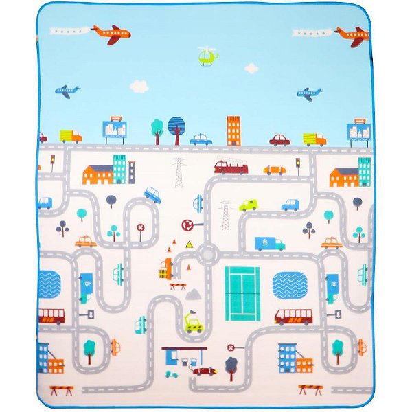Tapete para bebe fundo termico 150x180cm (sortido) - tt brasil (unidade)