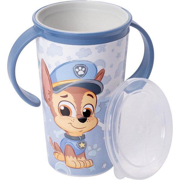 Copo decorado patrulha canina magic c/alca a - plasutil (unidade)