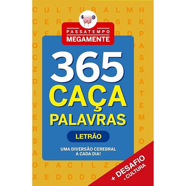 Livro de atividades 365 caca palavras letrao - online editora (unidade)
