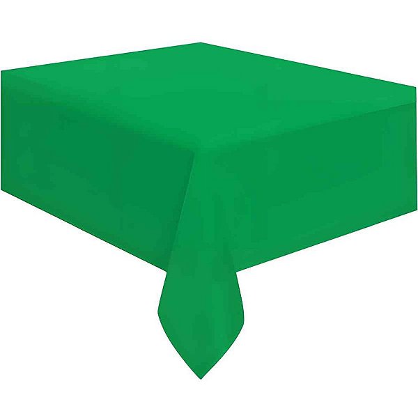 Toalha plastica 78x78cm verde escuro - xingo embalagens (pct.c/10)
