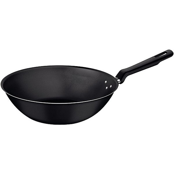 Panela wok loreto 28cm grafite - tramontina (unidade)