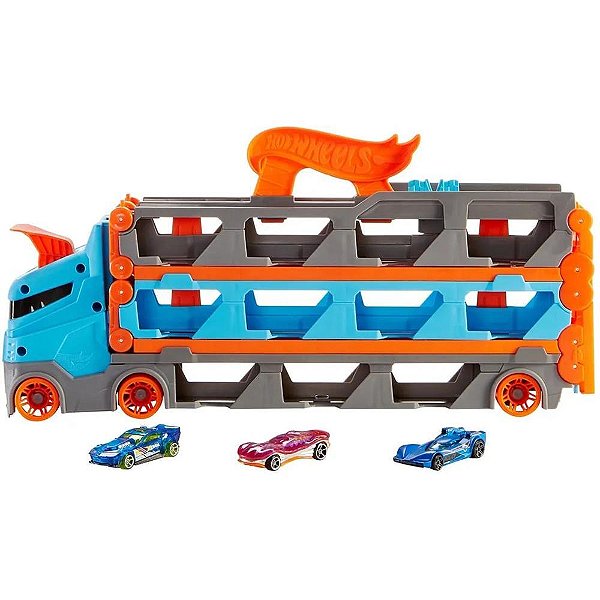 Hot wheels pista city reboque pista de corrida - mattel (unidade)