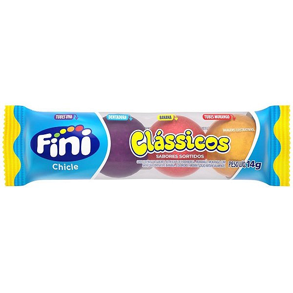 Doce chicle classicos 14g - fini (dp.c/18)