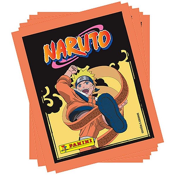 Figurinhas naruto classic env.c/05 - panini (pct.c/20)