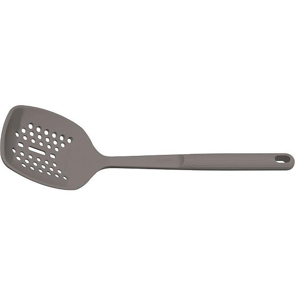 Talher escumadeira silicone cinza - tramontina (unidade)
