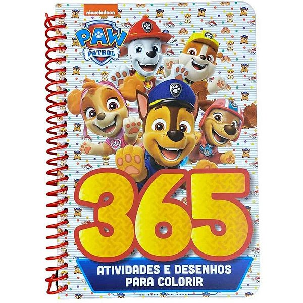 Livro de atividades patrulha canina 365 atividades - online editora (unidade)