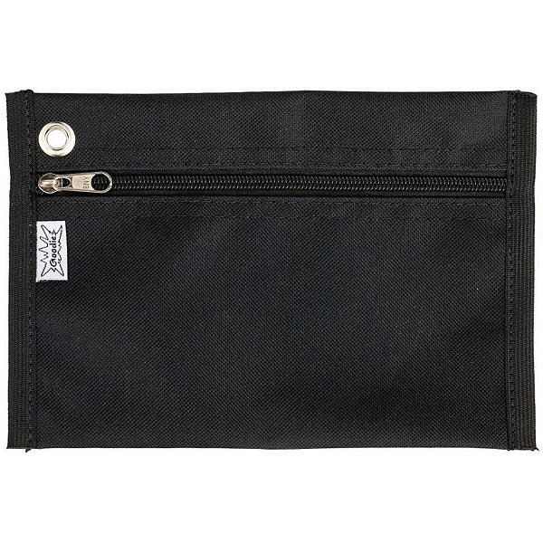 Pasta malote nylon 22x16cm mini preta - goodie (unidade)