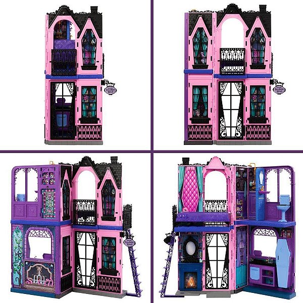Monster high hotel boo-tique surp.assustado - mattel (unidade)