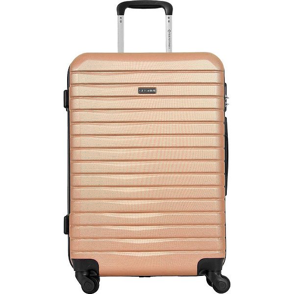 Mala de viagem deluxe 24 m dourada 360 - sestini (unidade)