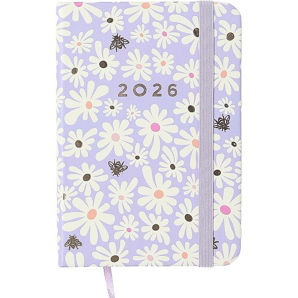 Agenda/planner 2026 melissa mini bloomy 80f 9x13c - cicero (unidade)