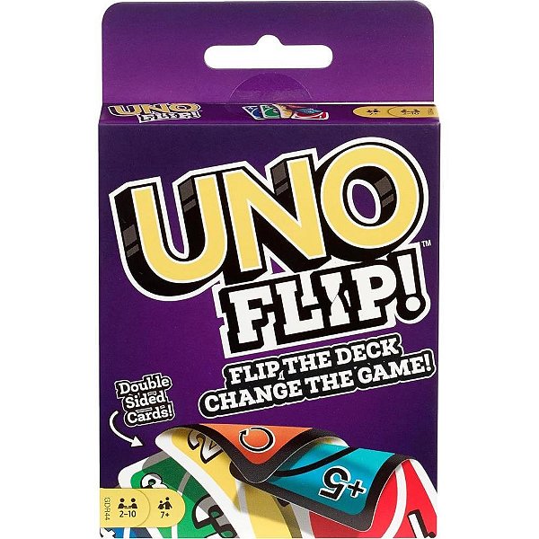 Jogo de cartas uno flip - mattel (unidade)