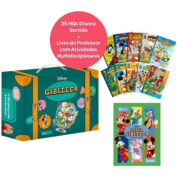 Gibi gibiteca c/livro do professor - culturama (dp.c/35)