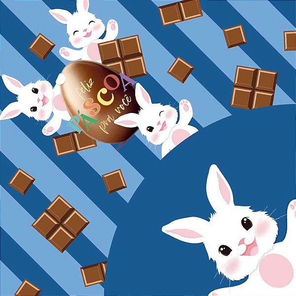 Embalagem p/ovo de pascoa 35x35cm.express felicita guga - cromus (pct.c/25)