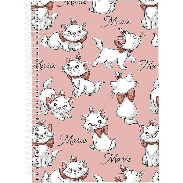 Caderno 10x1 capa dura pooh e marie 160fls. classicos - culturama (pct.c/03)