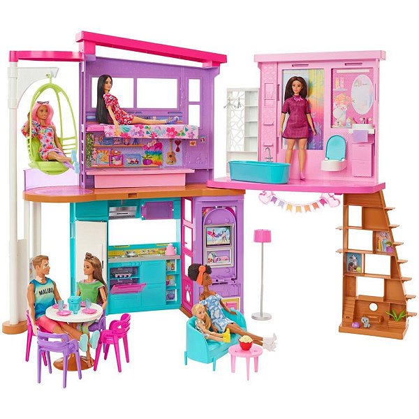 Barbie estate casa de férias da malibu - mattel (unidade)
