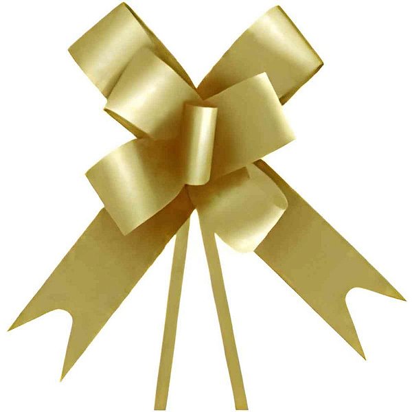 Laco pronto liso 16mmx39cm ouro - xingo embalagens (pct.c/10)