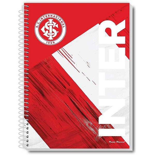 Caderno 10x1 capa dura internacional 160fls - pauta branca (pct.c/02)