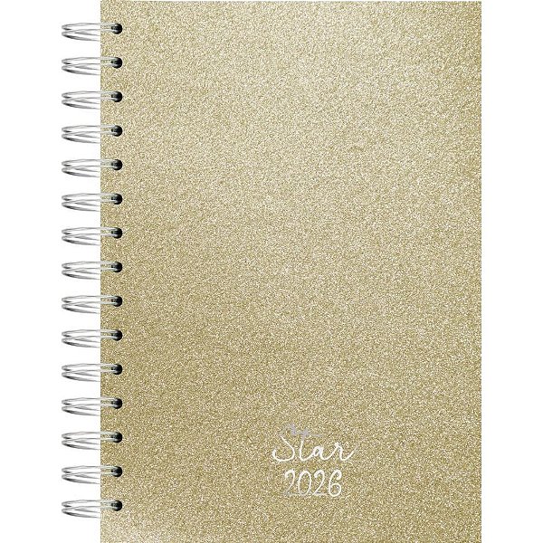 Agenda 2026 star esp cd 140x200 160fls. ou - kit (unidade)