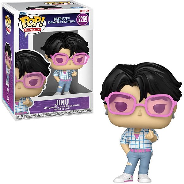 Boneco e personagem funko pop guerr do k-pop jinu - candide (unidade)