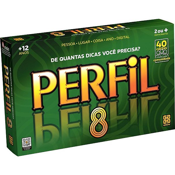 Jogo de tabuleiro perfil 8 - grow (unidade)