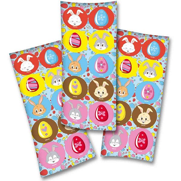 Adesivos decorados pascoa divertida - festcolor (pct.c/30)