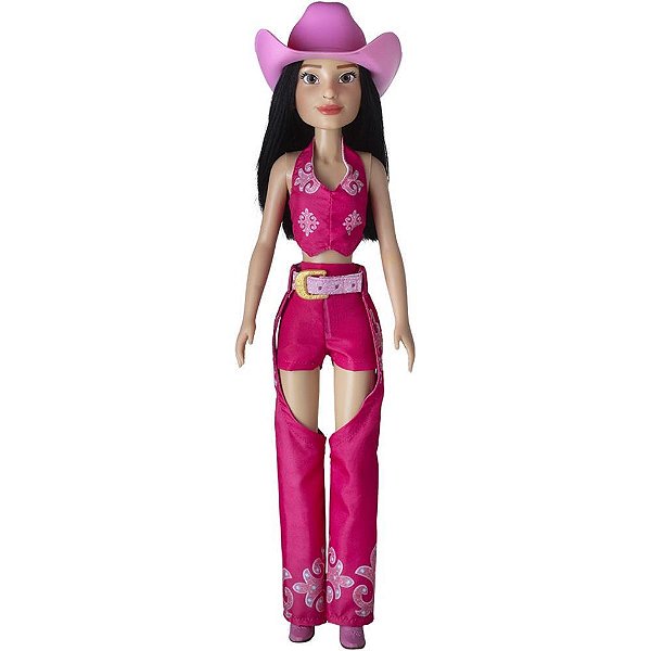 Boneco e personagem ana castela 40cm c/acessorios - baby brink (unidade)