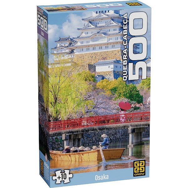 Quebra-cabeca cartonado osaka 500 pecas - grow (unidade)