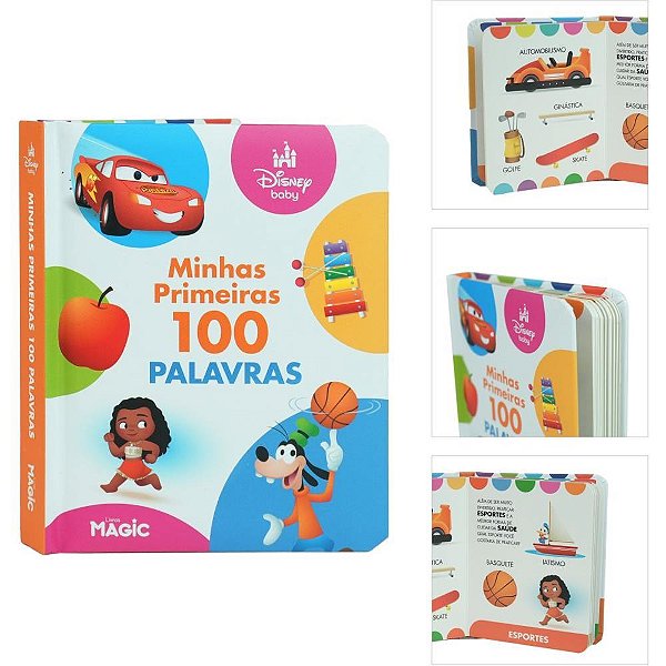 Livro infantil ilustrado box primeiros conceitos c/3 - magic kids (unidade)