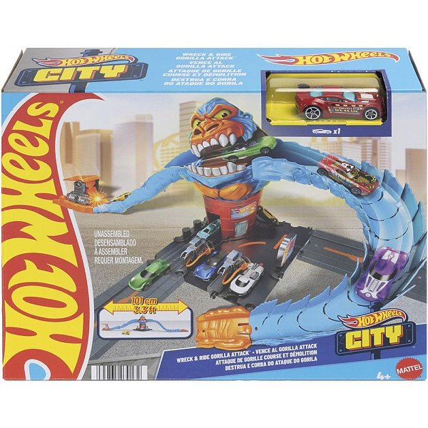 Hot wheels pista city nemeses surpresa (sortido) - mattel (unidade)
