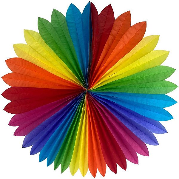 Festa junina decoracao leque 70cm - art lille (unidade)