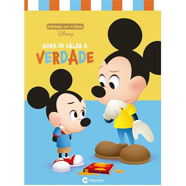Livro infantil ilustrado disney hora de falar a verdade - culturama (unidade)