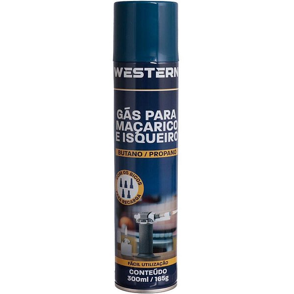 Utensilio domestico gas isqueiro 300ml - western (unidade)