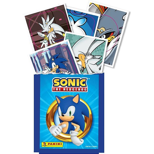 Figurinhas sonic the hedgehog env.c/05 - panini (pct.c/20)