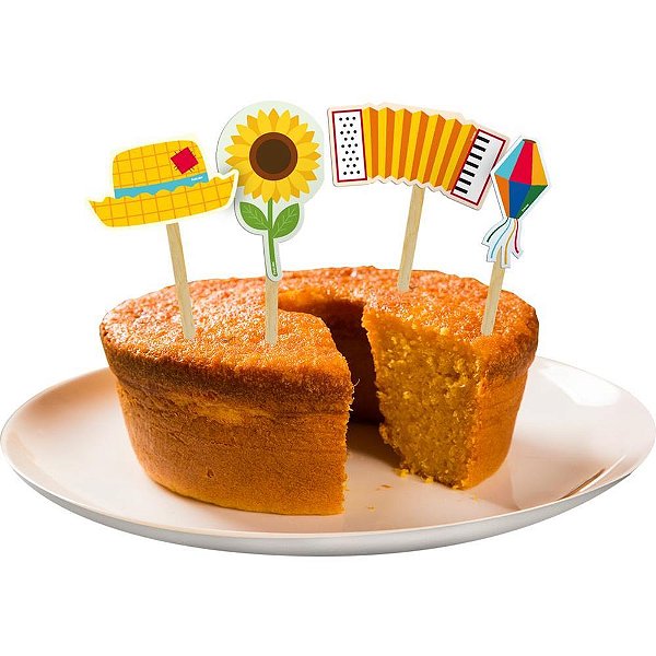 Festa junina topo plaquinha decorat.figuras - festcolor (pct.c/08)