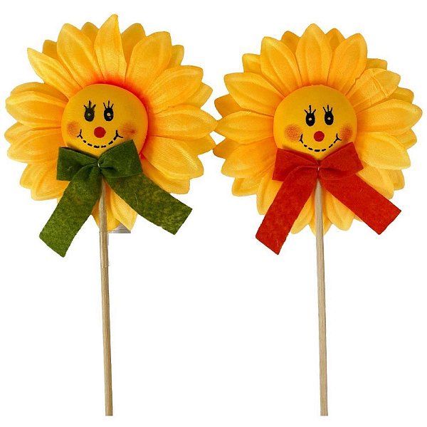 Festa junina decoracao girassol medio (sortido) - art lille (pct.c/06)