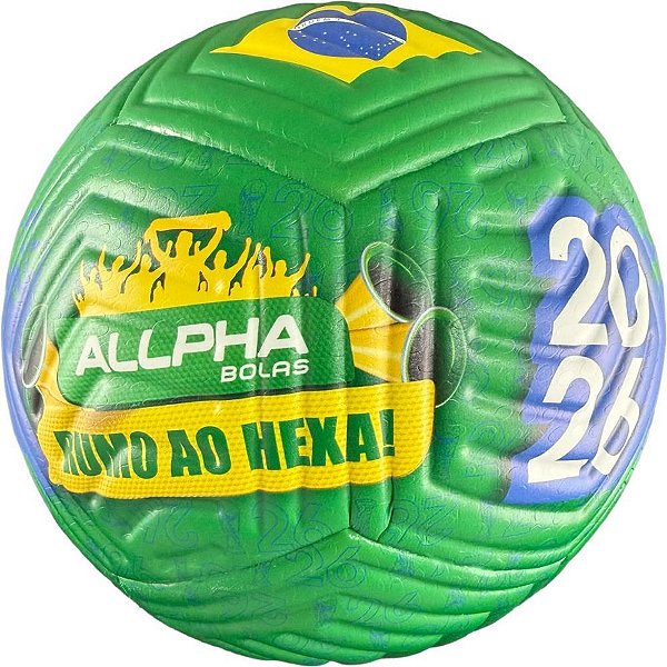 Bola de futebol de campo brasil new evolution - allpha bolas (unidade)