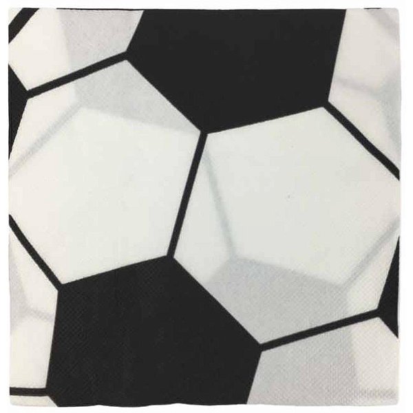 Copa do mundo guardanapo futebol 16,5x16,5cm - art lille (pct.c/20)