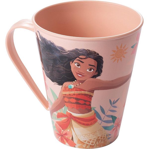 Caneca decorada moana 360ml - plasutil (unidade)