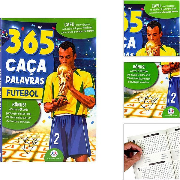 Copa do mundo livro 365 caca palavras 224pgs - magic kids (unidade)