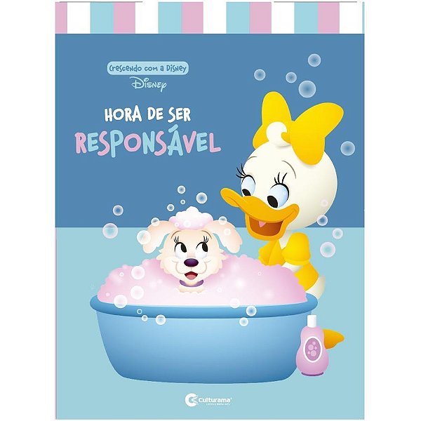 Livro infantil ilustrado disney hora de ser responsavel - culturama (unidade)