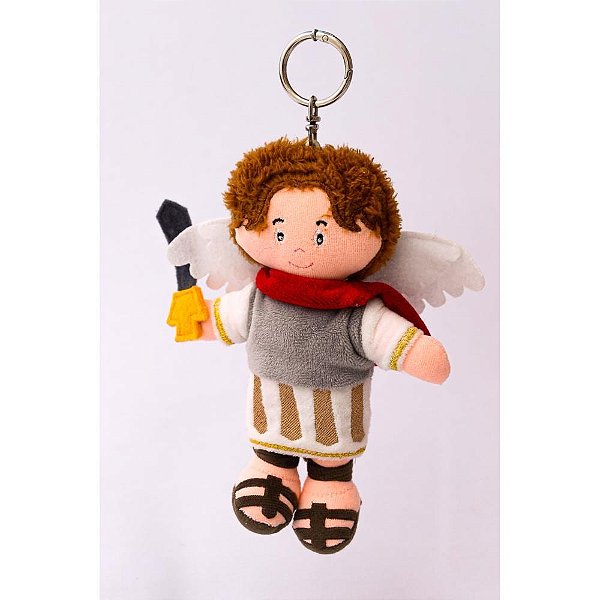 Chaveiro sao miguel 15cm - zip (unidade)