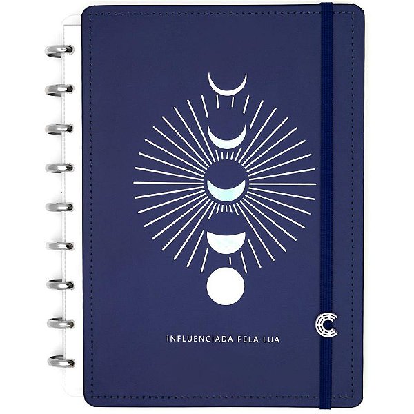 Caderno inteligente medio influenciada pela lua 80f by m - caderno inteligente (unidade)