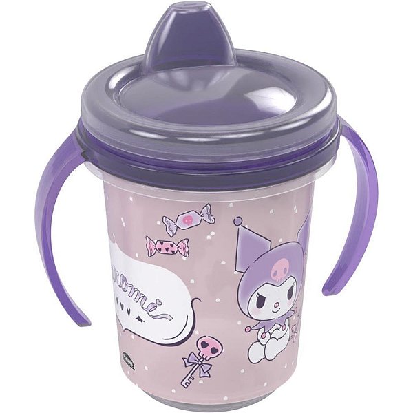 Copo treinamento kuromi trio 280ml - plasutil (unidade)