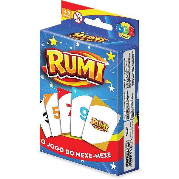 Jogo de cartas rumi 110 cartas - ggb plast (unidade)