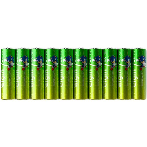 Pilha alcalina pequena aa lr06 - elgin (pct.c/10)