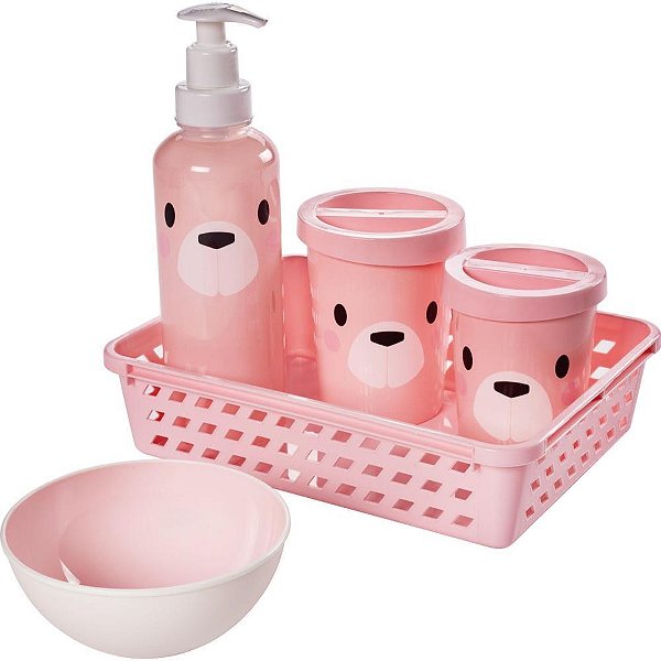 Produto para bebe kit higiene jardim encantado 5 - plasutil (kit)